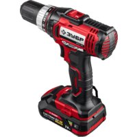 Дрель-шуруповерт Зубр Мастер ДШЛ-185-22 (с 2-мя АКБ, кейс) - Превью изображения №4 — Интернет-магазин Time-Shop