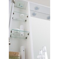  BelBagno Шкаф с зеркалом Marino-SPC-600/750-1A-BL-P-R (bianco lucido) - Превью изображения №4 — Интернет-магазин Time-Shop
