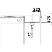 Кухонная мойка Blanco Zerox 400-IF Durinox (без клапана-автомата) - Превью изображения №2 — Интернет-магазин Time-Shop