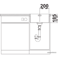 Кухонная мойка Blanco Solis 400-IF/A 526119 (полированная) - Превью изображения №4 — Интернет-магазин Time-Shop