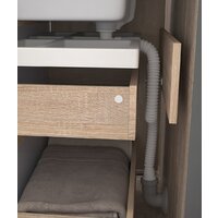  Vigo Тумба под умывальник Grani 700-0-2 Como (дуб золотой) - Превью изображения №7 — Интернет-магазин Time-Shop