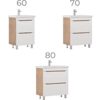  Vigo Тумба под умывальник Grani 700-0-2 Como (дуб золотой) - Превью изображения №10 — Интернет-магазин Time-Shop