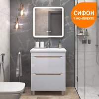  Vigo Тумба под умывальник Grani 700-0-2 Como (дуб золотой) - Превью изображения №9 — Интернет-магазин Time-Shop