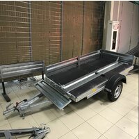 Универсальная жесткая сцепка AvtoS A25P1B (2500x1500x300, R13, ресс. 3302(ГАЗ-2лист)) - Превью изображения №2 — Интернет-магазин Time-Shop