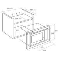 Микроволновая печь TEKA ML 820 BIS WH - Превью изображения №2 — Интернет-магазин Time-Shop