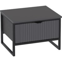 Мебельград Нора с ящиком (металл бруклин/графит)