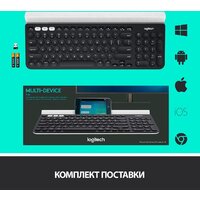 Клавиатура Logitech K780 Multi-Device Wireless Keyboard 920-008032 - Превью изображения №9 — Интернет-магазин Time-Shop