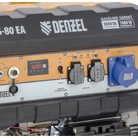 Бензиновый генератор Denzel PS 80 EA - Превью изображения №5 — Интернет-магазин Time-Shop