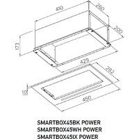 Кухонная вытяжка Meferi SMARTBOX52IX Power - Превью изображения №2 — Интернет-магазин Time-Shop