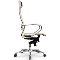 Офисное кресло Metta Samurai KL-1.04 MPES (молочный) - Превью изображения №3 — Интернет-магазин Time-Shop