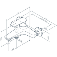 Смеситель AM.PM Gem F90A10000 - Превью изображения №7 — Интернет-магазин Time-Shop