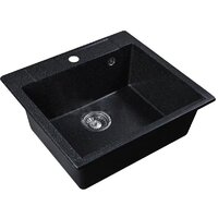 Кухонная мойка Marblan Cubi (черный) - Превью изображения №2 — Интернет-магазин Time-Shop