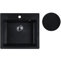 Кухонная мойка Marblan Cubi (черный) - Превью изображения №3 — Интернет-магазин Time-Shop