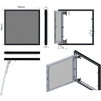 Люк РусВент Секрет-М (300x500) - Превью изображения №2 — Интернет-магазин Time-Shop