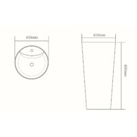 Умывальник SantiLine SL-4008 - Превью изображения №2 — Интернет-магазин Time-Shop