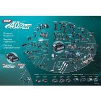 Перфоратор Makita HR010GD201 (с 2-мя АКБ, кейс) - Превью изображения №4 — Интернет-магазин Time-Shop