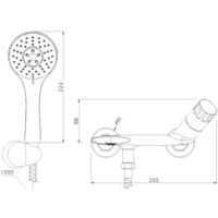 Смеситель Lemark Wing LM5302C - Превью изображения №2 — Интернет-магазин Time-Shop