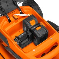 Газонокосилка Daewoo Power DLM 5042Li-S Set (с 2-мя АКБ) - Превью изображения №12 — Интернет-магазин Time-Shop