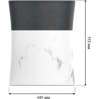 Аксессуары для ванной и туалета FORA Ever (4 предмета) - Превью изображения №10 — Интернет-магазин Time-Shop