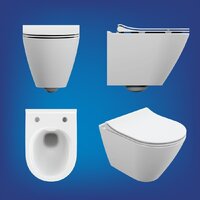 Унитаз подвесной Cersanit City Smart 64822 - Превью изображения №6 — Интернет-магазин Time-Shop