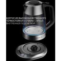 Электрический чайник Polaris PWK 1775CGLD Wi-Fi IQ Home - Превью изображения №10 — Интернет-магазин Time-Shop