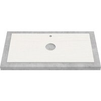  ЗОВ Тумба под умывальник Токио Премиум 60 TP60WWPTOC2 (белый) - Превью изображения №3 — Интернет-магазин Time-Shop