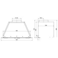 Кухонная вытяжка Elikor Врезной блок 52П-400-П3Д (белый) - Превью изображения №2 — Интернет-магазин Time-Shop