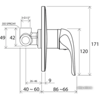 Смеситель Ravak Rosa RS 062.01 [X070015] - Превью изображения №2 — Интернет-магазин Time-Shop