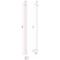 Полотенцесушитель Сунержа Нюанс 3.0 1800 правый 03-5843-1853 - Превью изображения №4 — Интернет-магазин Time-Shop