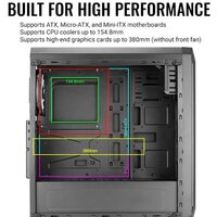 Корпус AeroCool Skyline-A-BK-v1 - Превью изображения №8 — Интернет-магазин Time-Shop