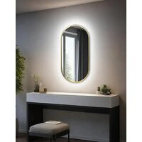 EMZE 45x77 LED.UV.45.77.AUR (золото с УФ-окантовкой и подсветкой)