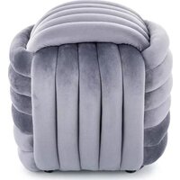 Пуфик Signal Bruni Velvet (серый) - Превью изображения №2 — Интернет-магазин Time-Shop