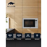 Микроволновая печь Millen MBW 381 SX - Превью изображения №5 — Интернет-магазин Time-Shop