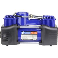 Автомобильный компрессор Nova Bright АК-75L (двухпоршневой, мет. корпус, LED-фонарь, сумка) - Превью изображения №3 — Интернет-магазин Time-Shop