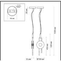 Подвесная люстра Odeon Light Magnet 5407/12L - Превью изображения №2 — Интернет-магазин Time-Shop