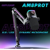 Проводной микрофон FIFINE AM8PROT (черный) - Превью изображения №7 — Интернет-магазин Time-Shop