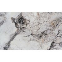 Готовая кухня ВерсоМебель Эко-7 1.2x2.6 левая (сумеречный голубой/дуб гранж песочный/ст.альберика) - Превью изображения №3 — Интернет-магазин Time-Shop