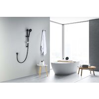 Душевой гарнитур  Aquatek Оберон AQ2014MB (матовый черный) - Превью изображения №5 — Интернет-магазин Time-Shop