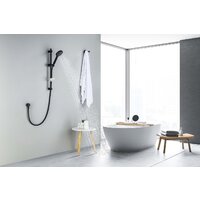 Душевой гарнитур  Aquatek Оберон AQ2014MB (матовый черный) - Превью изображения №7 — Интернет-магазин Time-Shop