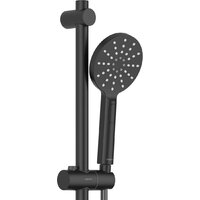 Душевой гарнитур  Aquatek Оберон AQ2014MB (матовый черный) - Превью изображения №3 — Интернет-магазин Time-Shop