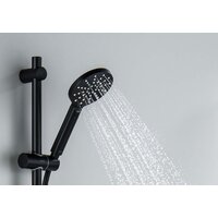 Душевой гарнитур  Aquatek Оберон AQ2014MB (матовый черный) - Превью изображения №11 — Интернет-магазин Time-Shop