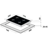 Варочная панель MAUNFELD CVCE774SMTBK - Превью изображения №13 — Интернет-магазин Time-Shop