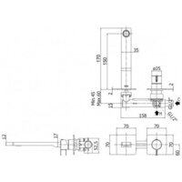 Смеситель Paffoni Rock RO104CR70 - Превью изображения №2 — Интернет-магазин Time-Shop