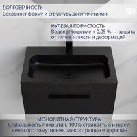 Умывальник Lauter Miletta 2161355GB (Gold Black) - Превью изображения №2 — Интернет-магазин Time-Shop