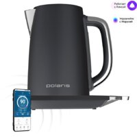 Электрический чайник Polaris PWK 1755CAD WIFI IQ Home (серый) - Превью изображения №2 — Интернет-магазин Time-Shop