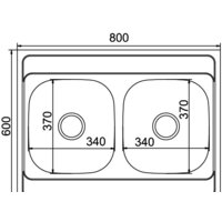 Кухонная мойка Mixline 528171 - Превью изображения №2 — Интернет-магазин Time-Shop