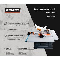 Распиловочный (циркулярный) станок Gigant TSJ-1500 - Превью изображения №2 — Интернет-магазин Time-Shop