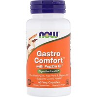 Now Foods Гастрокомфорт/Gastro Comfort with PepZin Gl (60 вег. капсул)