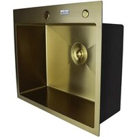 Кухонная мойка MARRBAXX G6050-R G6050-MR (золото) - Превью изображения №4 — Интернет-магазин Time-Shop