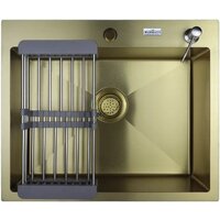 Кухонная мойка MARRBAXX G6050-R G6050-MR (золото) - Превью изображения №2 — Интернет-магазин Time-Shop